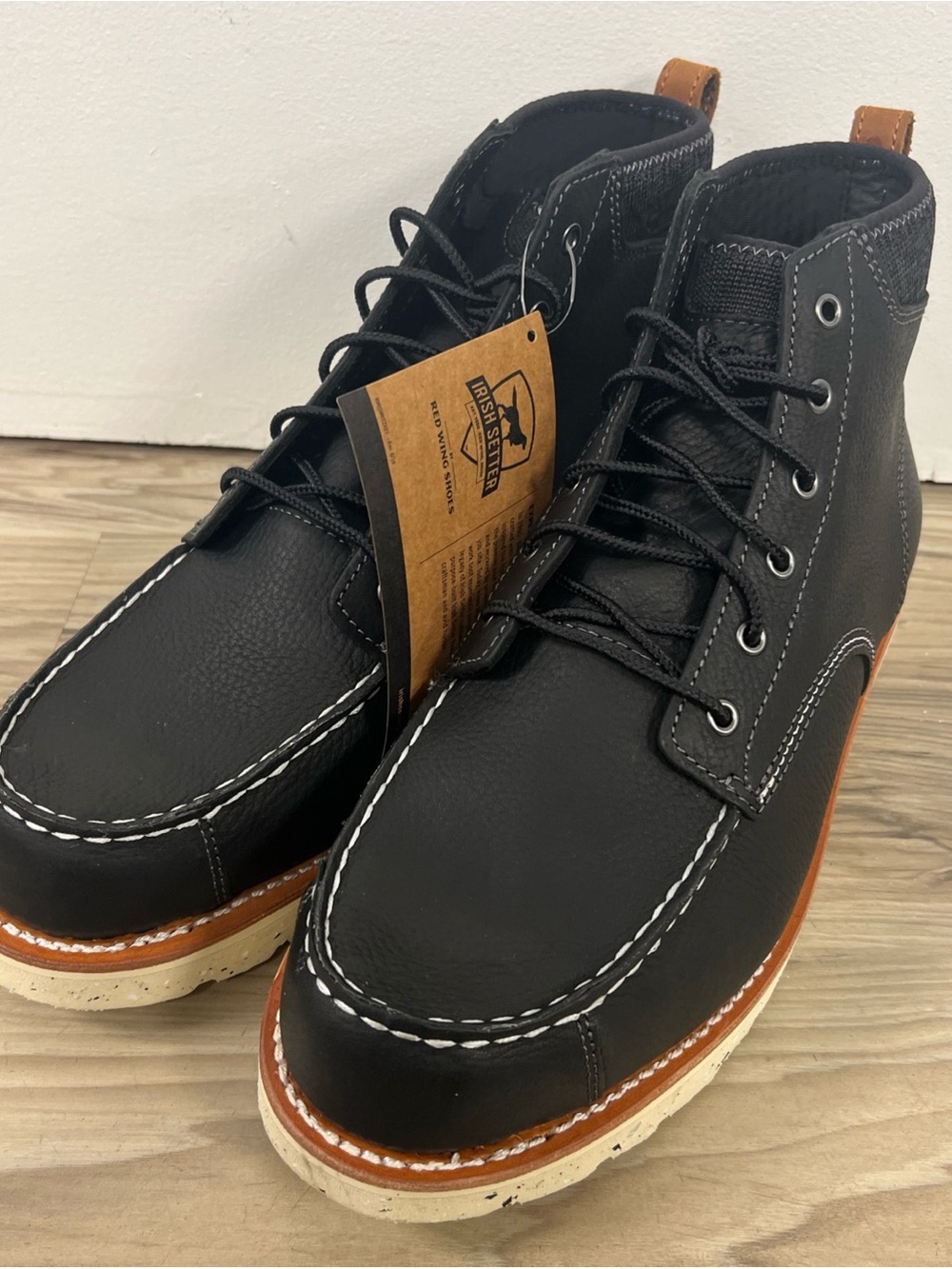 Irish Setter Red Wing Setter Fifty Casual Boots Black 6-Inch Men’s 10.5 EE 3917
